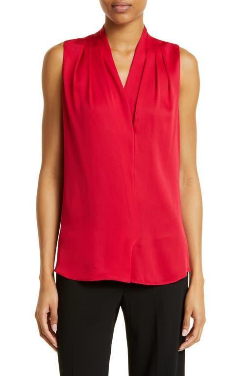 KOBI HALPERIN Mila Sleeveless Stretch Silk Blouse Product Image