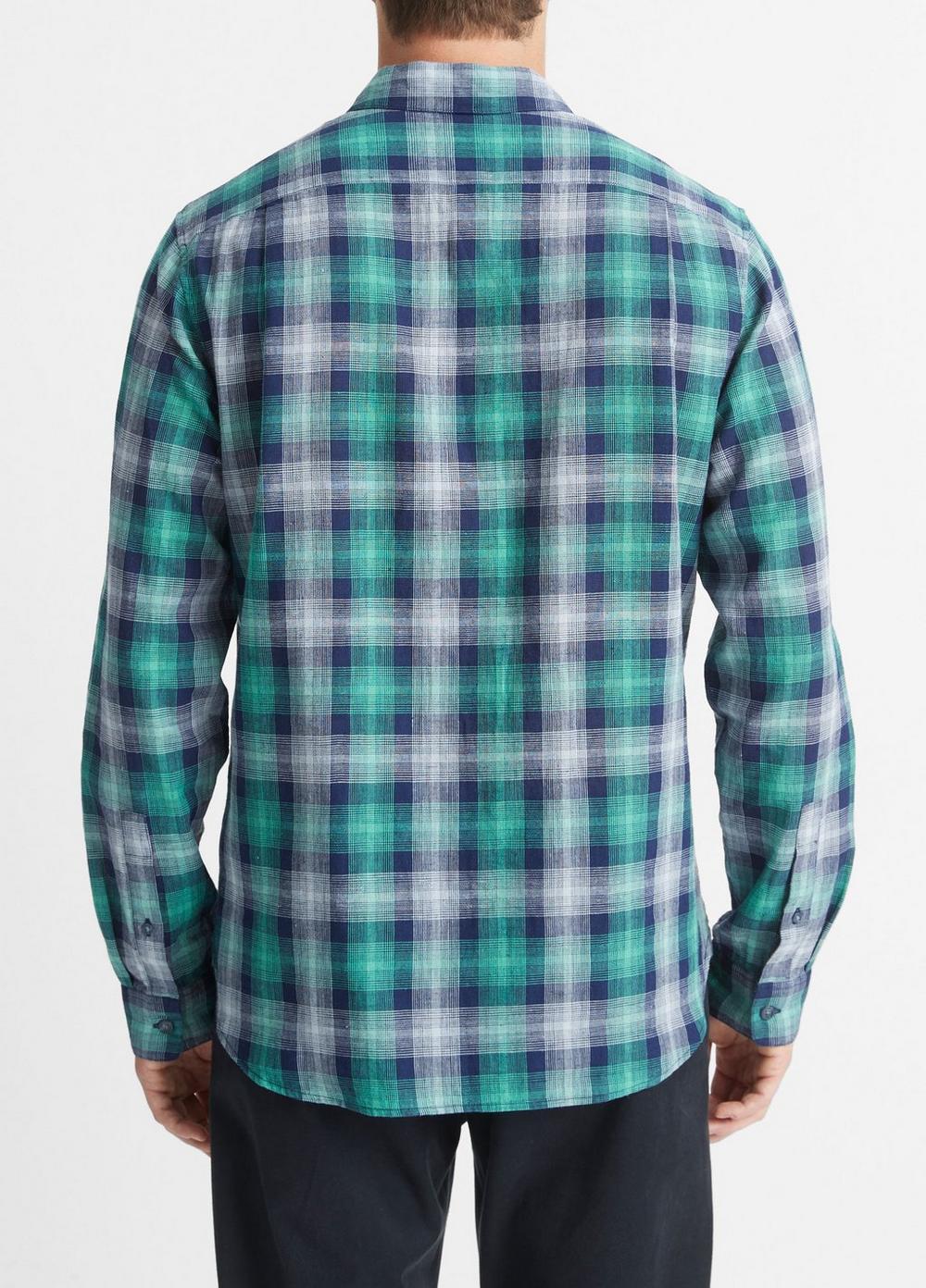 Del Mar Plaid Long-Sleeve Shirt Product Image