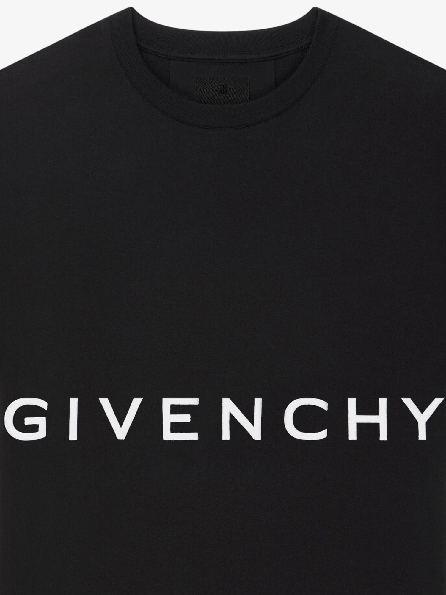 GIVENCHY 4G slim fit t-shirt in cotton Product Image