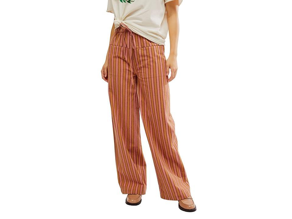 Free People Hudson Canyon Stripe Pants Combo) Women's Jumpsuit & Rompers One Piece product image