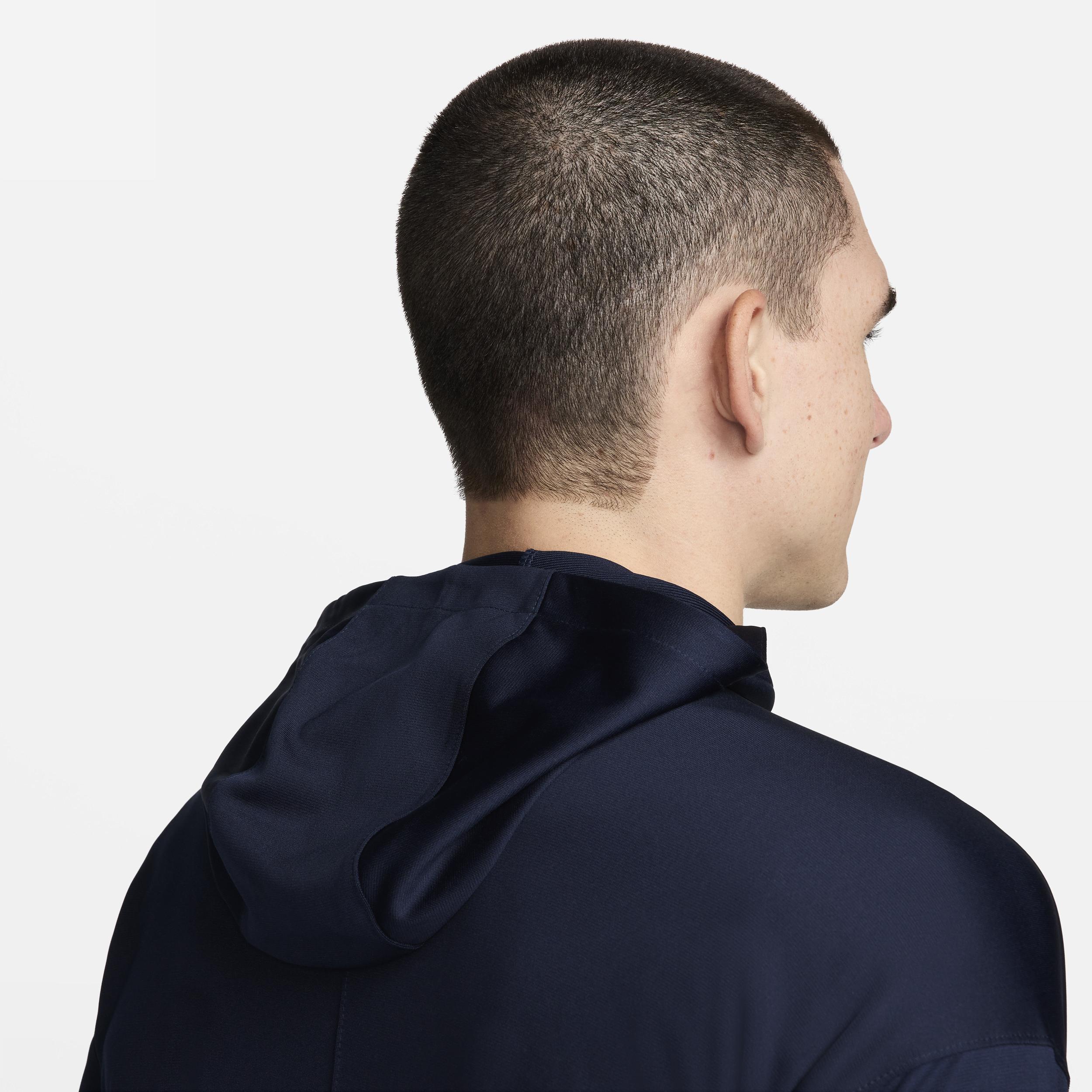 Mens Nike Navy Usmnt 2024 Strike Full-Zip Hoodie Track Jacket Product Image