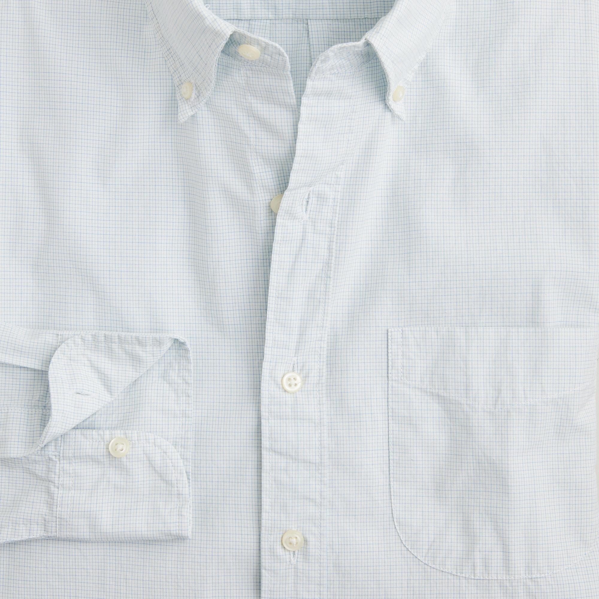 Secret Wash cotton poplin shirt Product Image