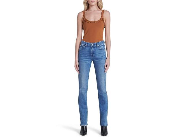 7 For All Mankind Kimmie Straight in Dulce (Dulce) Women's Jeans Product Image