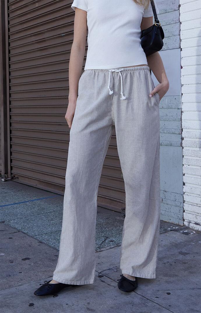 John Galt Women's Striped Anastasia Sweatpants Product Image