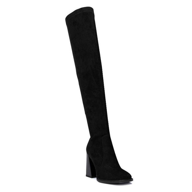 Torgeis Sasha Womens Knee-High Boots Brown Product Image