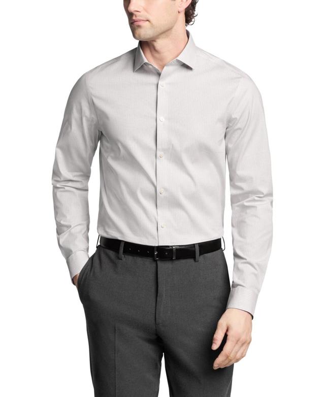 Calvin Klein Steel Mens Slim Fit Dress Shirt Product Image