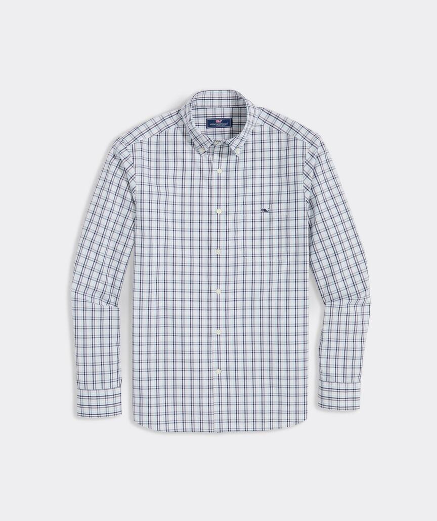 Stretch Poplin Tattersall Shirt Product Image