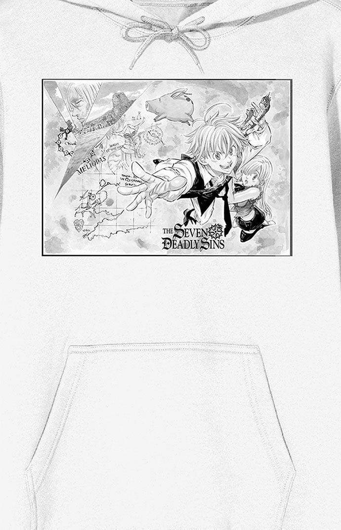 Mens Seven Deadly Sins Manga Graphic Hoodie Product Image