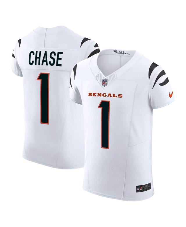 Mens Nike JaMarr Chase Cincinnati Bengals Vapor F.U.S.E. Elite Jersey Product Image