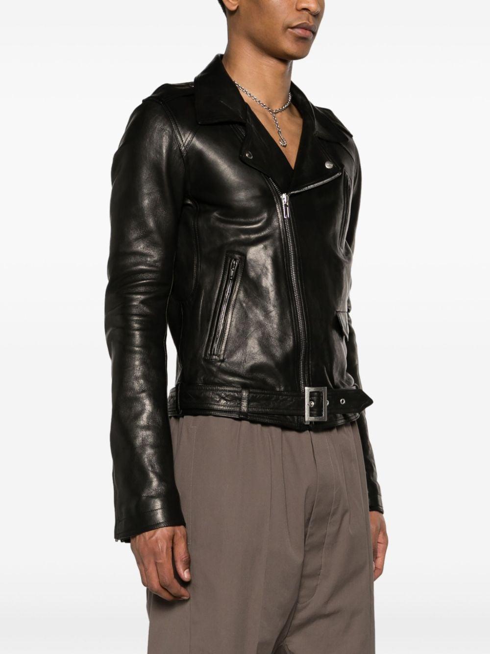 Leather Jackets In Black Product Image