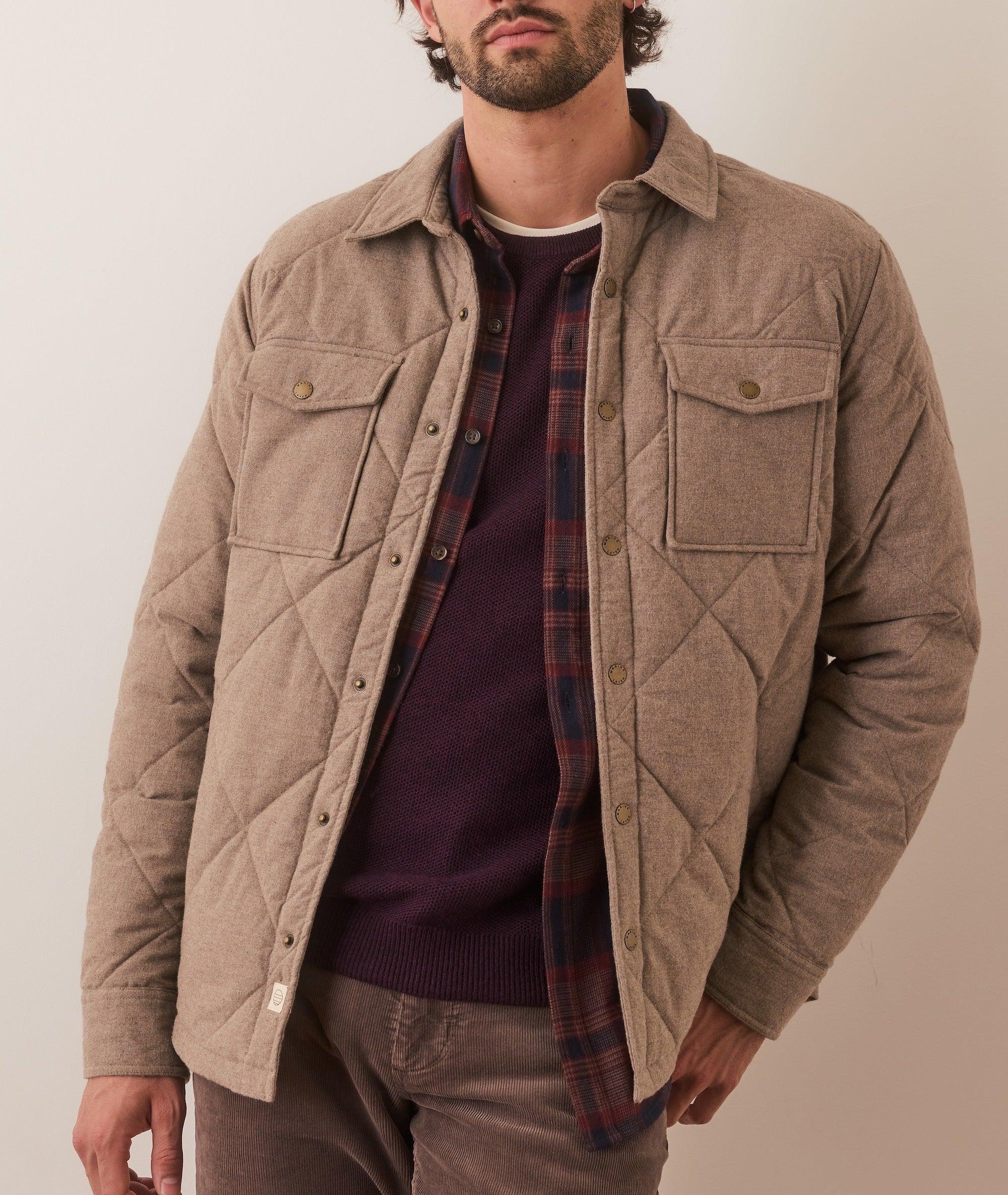 Olin Quilted Overshirt Product Image