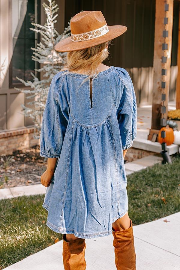 Countryside Cutie Denim Mini Dress Product Image