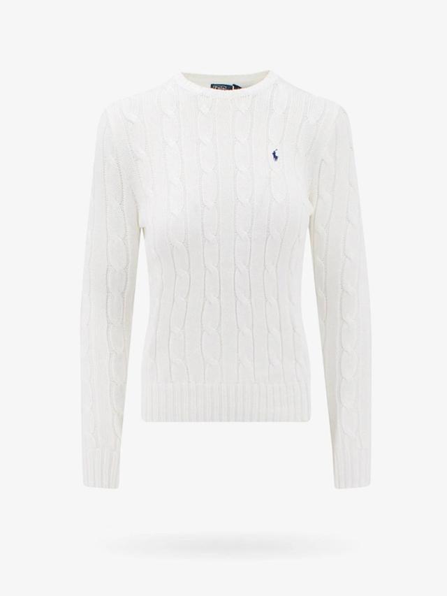 POLO RALPH LAUREN Sweater In White Product Image