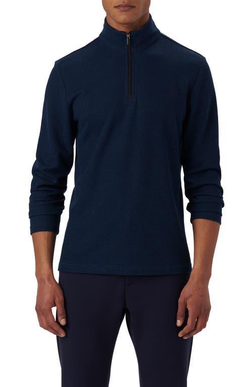 Mens Quarter-Zip Sweater with Back Pocket Product Image