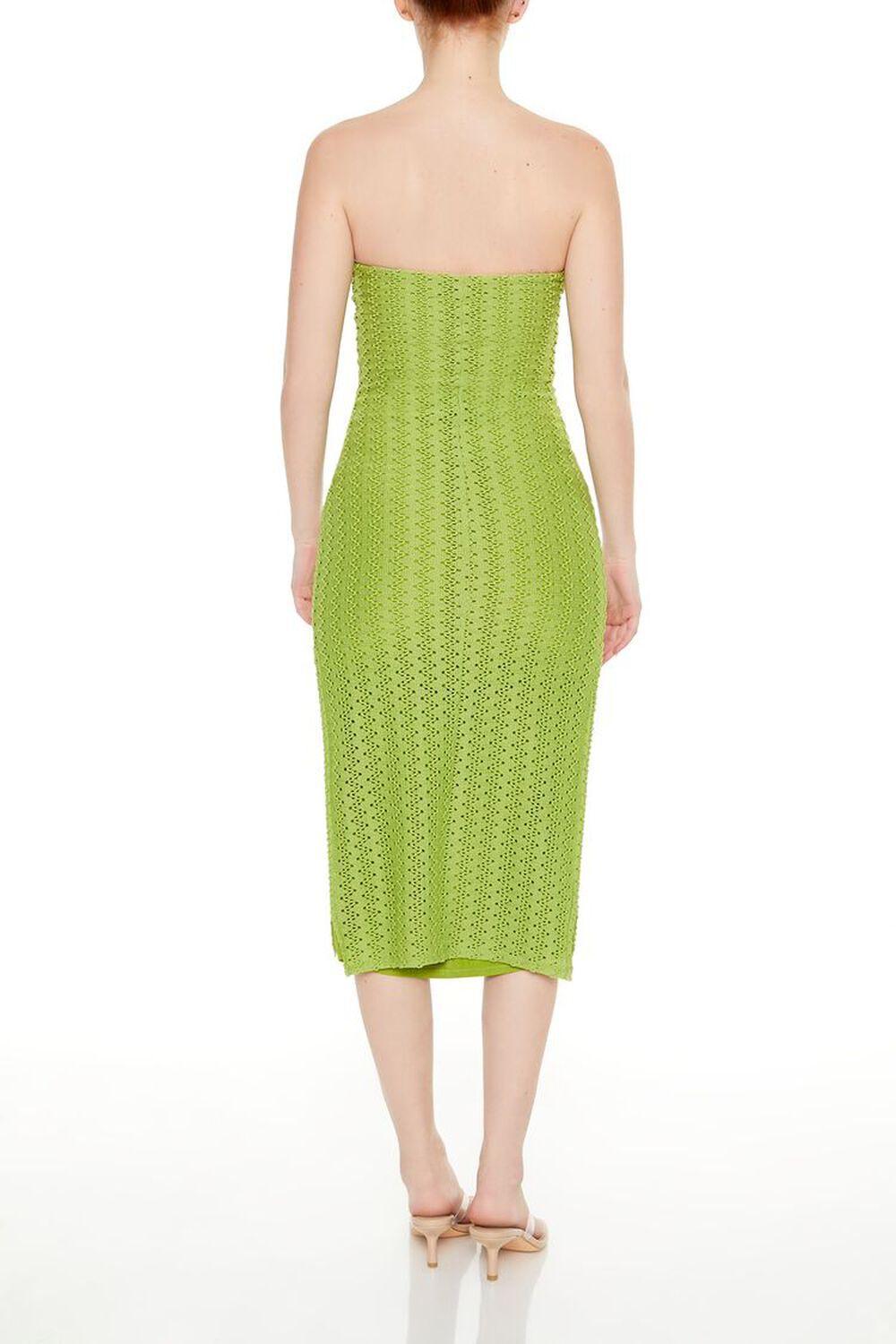 Crochet Strapless Midi Dress | Forever 21 Product Image