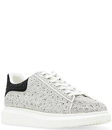 Steve Madden Mens Icebox Embellished Low Top Sneakers Product Image