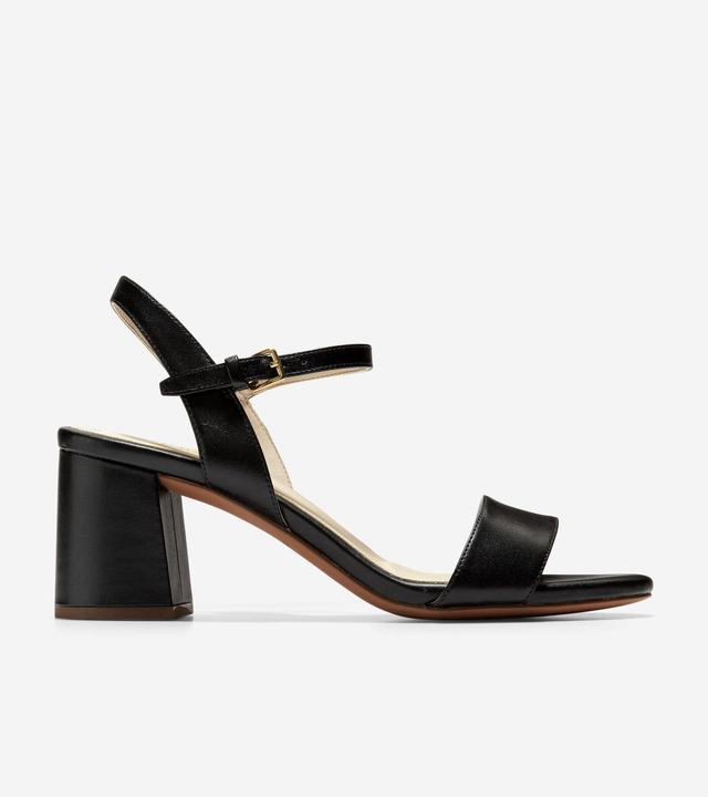 Cole Haan Josie Leather Block Heel Dress Sandals Product Image