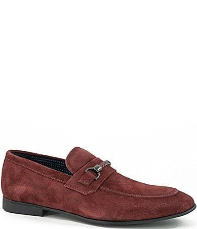 Section X Mens Saint Braided Bit Suede Dress Shoes Product Image