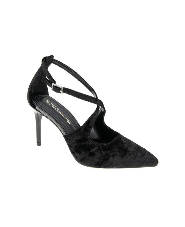 BCBGeneration Womens Bromi Criss-Cross Strappy Pumps Product Image