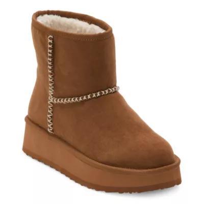 Arizona Jean Co Womens Runyon Platform Flat Heel Winter Boots Product Image