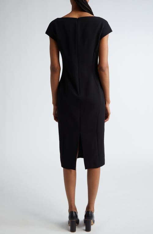 MAX MARA Cady Princess-line Dress In Black Product Image