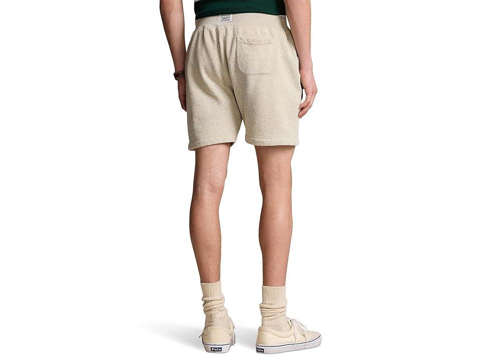 Polo Ralph Lauren 6 Logo Fleece Shorts (Light Vintage Heather) Men's Shorts Product Image