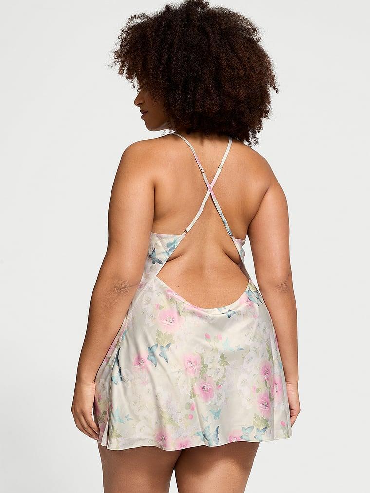 Satin Open-Back Slip Product Image