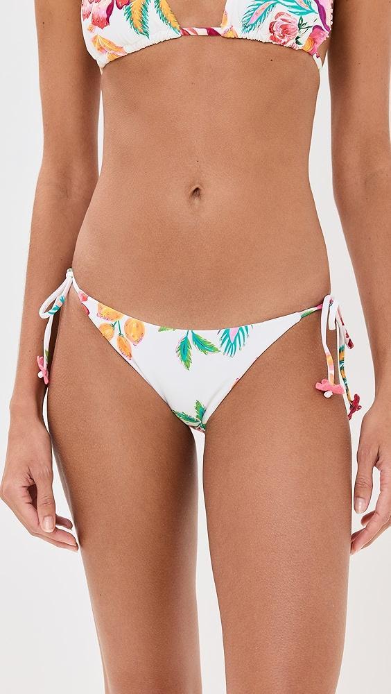 PQ Swim Embroidered Tie Full Bottoms | Shopbop Product Image