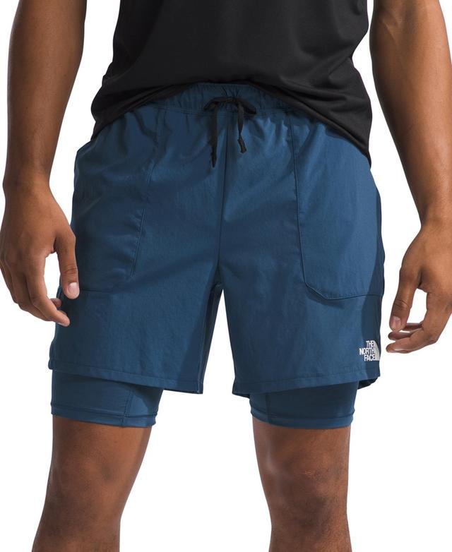 The North Face Mens Sunriser FlashDry Layered 6 Shorts Product Image