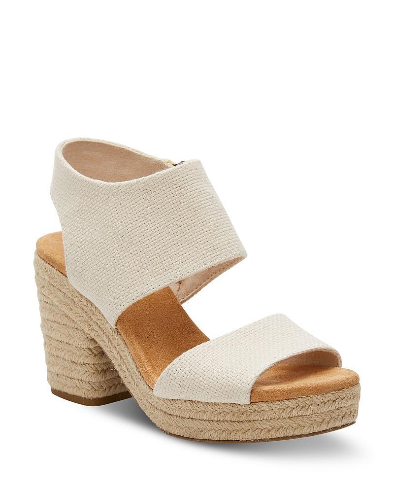 Toms Womens Majorca Platform Heel Sandals Product Image