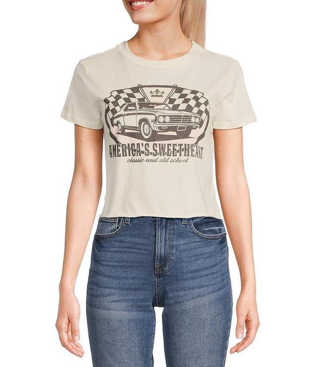 Originality America's Sweetheart Relaxed Cropped Graphic T-Shirt Product Image