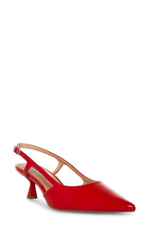 Steve Madden Legaci Patent Kitten Heel Slingback Pumps Product Image