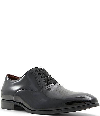 Ted Baker London Mens Ogilvie Patent Leather Longwing Oxfords Product Image