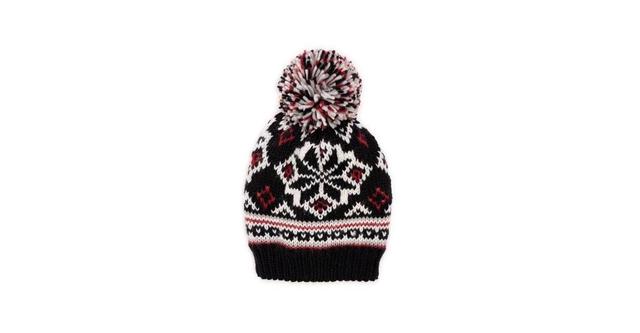 Muk Luks Womens Icelandic Patterned Beanie Product Image