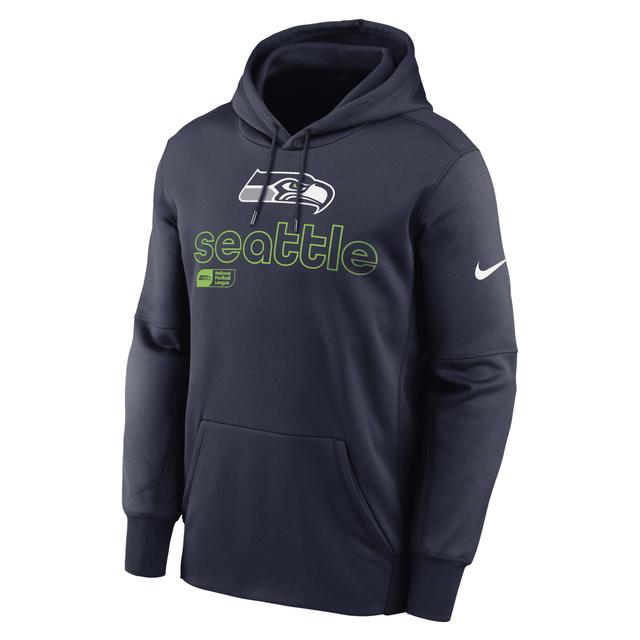 Mens Denver Broncos Mens Nike Therma NFL Pullover Hoodie Product Image