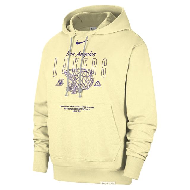 Los Angeles Lakers Standard Issue Nike Men's Dri-FIT NBA Hoodie Product Image