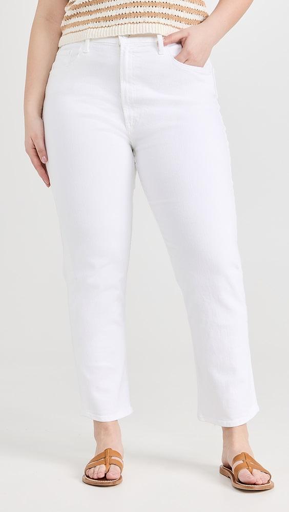 MOTHER High Waisted Rider Ankle Jeans | Shopbop Product Image