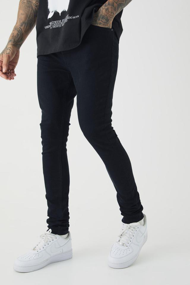 Tall Super Skinny Stretch Jean | boohooMAN USA Product Image