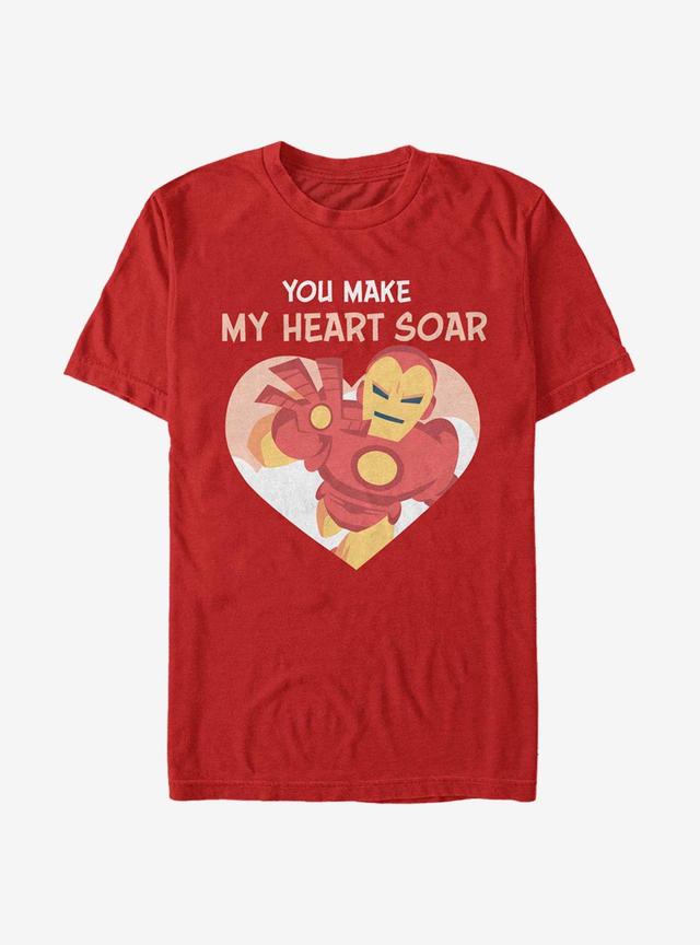 Marvel Iron Man Iron Love T-Shirt Product Image