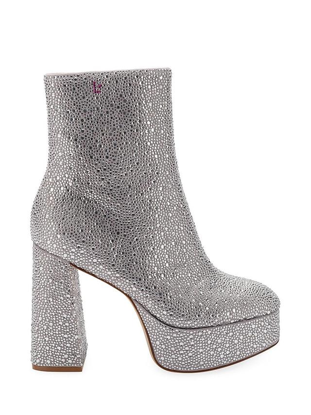 Womens Dolly Crystal Platform Boots Product Image