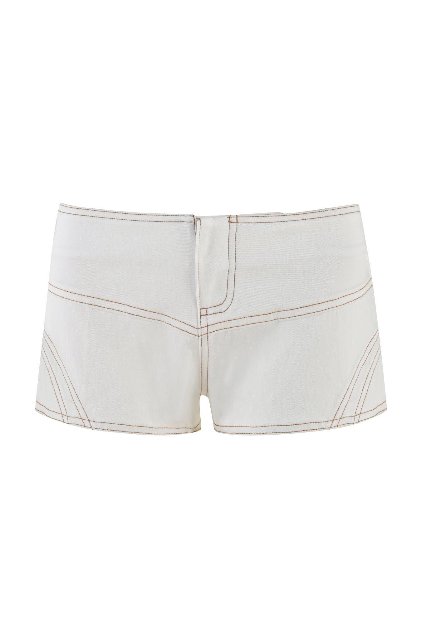 SEQUOIA SHORT - WHITE : DENIM Product Image