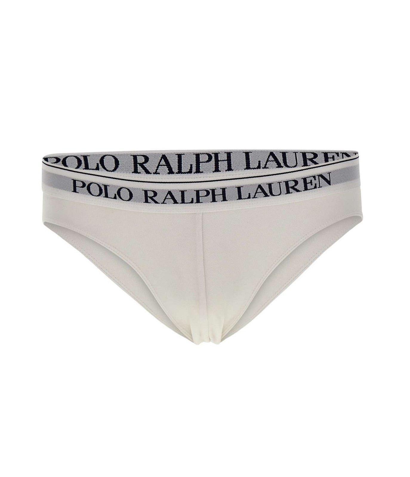 Logo Band Three-pack Briefs In White Product Image