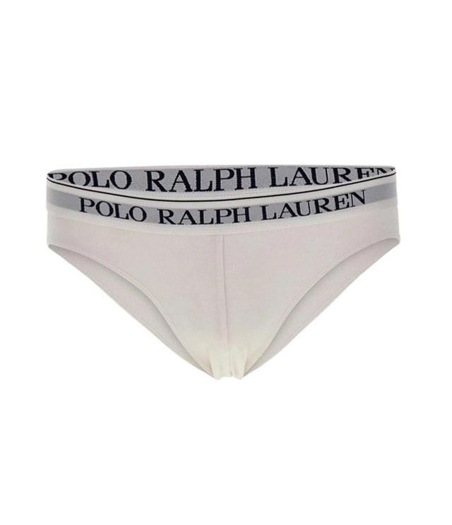 Logo Band Three-pack Briefs In White Product Image