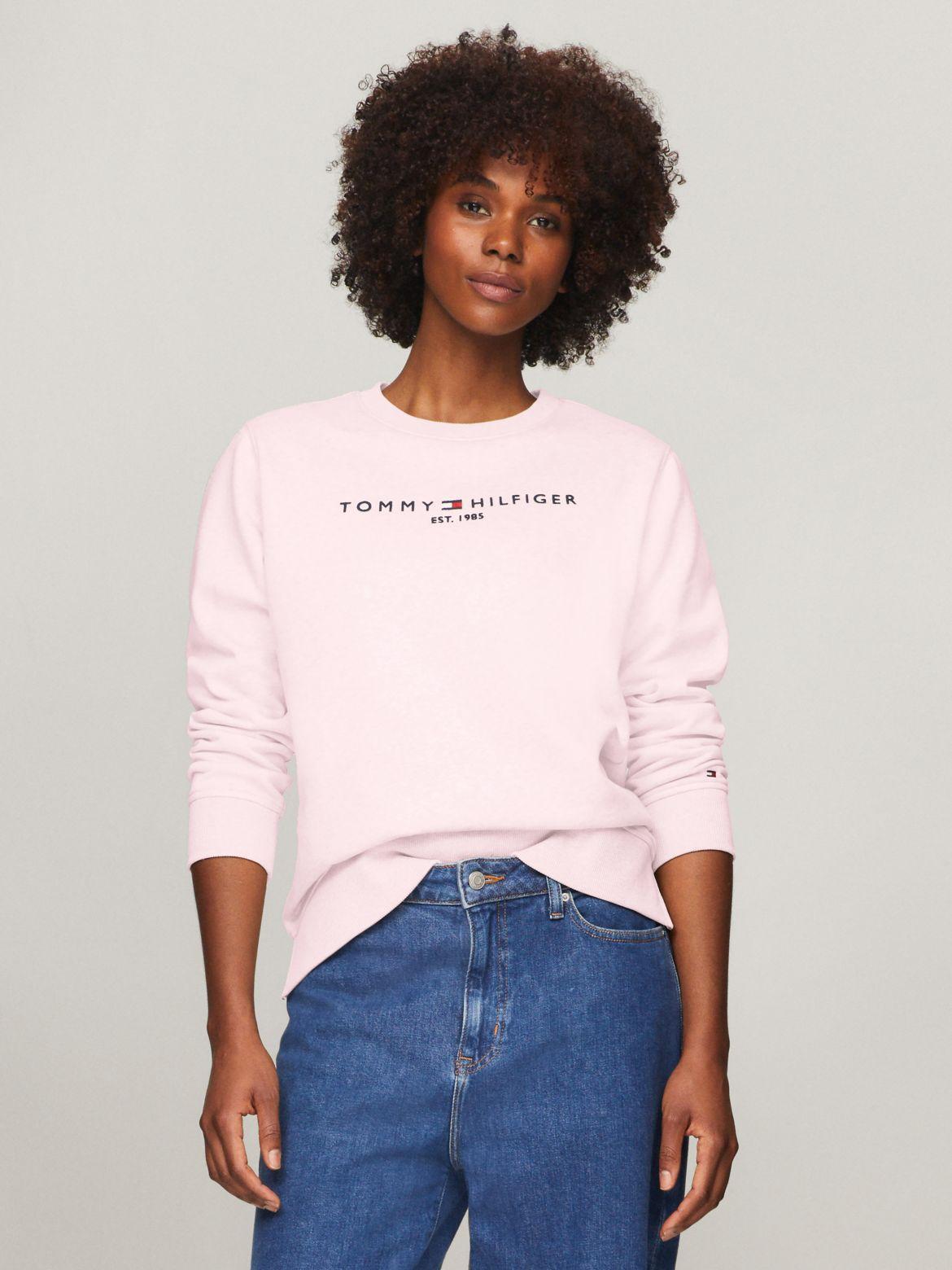 Tommy Hilfiger Women's Embroidered Tommy Logo Sweatshirt Product Image