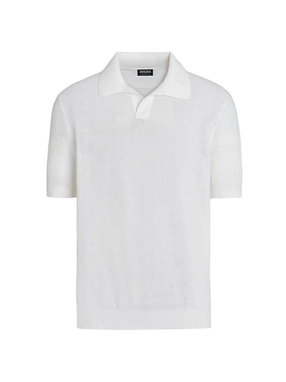 Mens Premium Cotton Polo Shirt Product Image