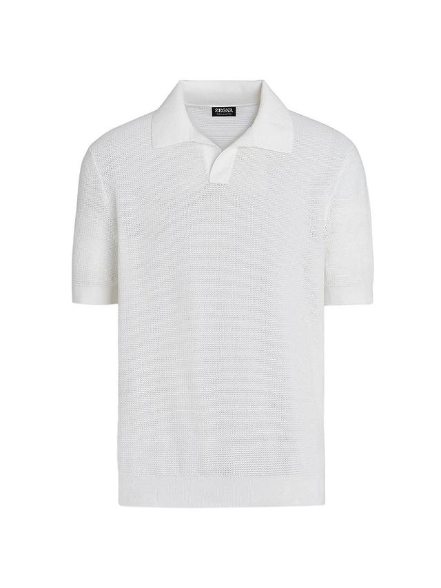 Mens Premium Cotton Polo Shirt Product Image