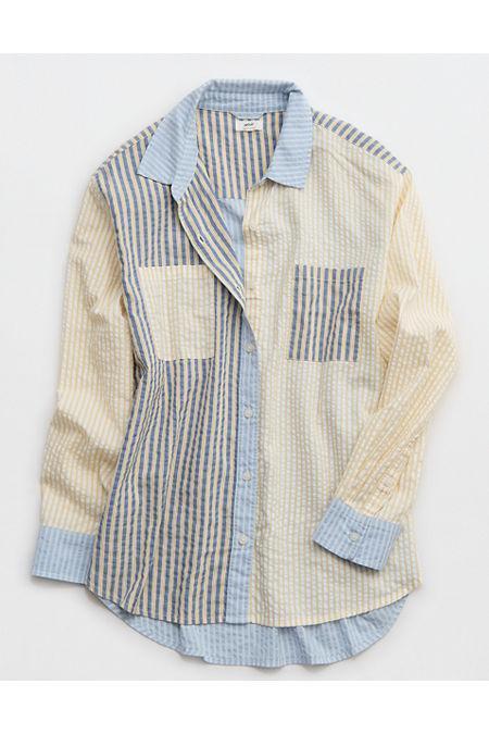 Aerie Off Duty Seersucker Shirt Women's Product Image