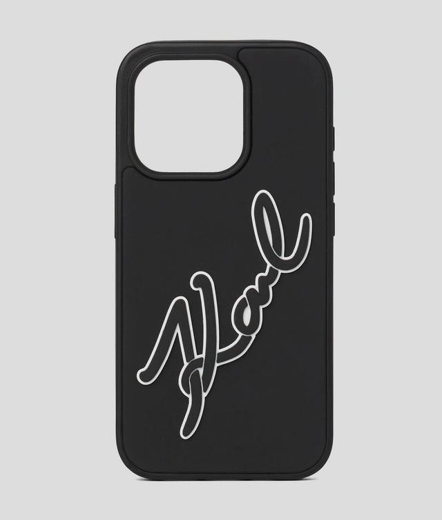 K/SIGNATURE RUBBER IPHONE 15 PRO CASE Product Image