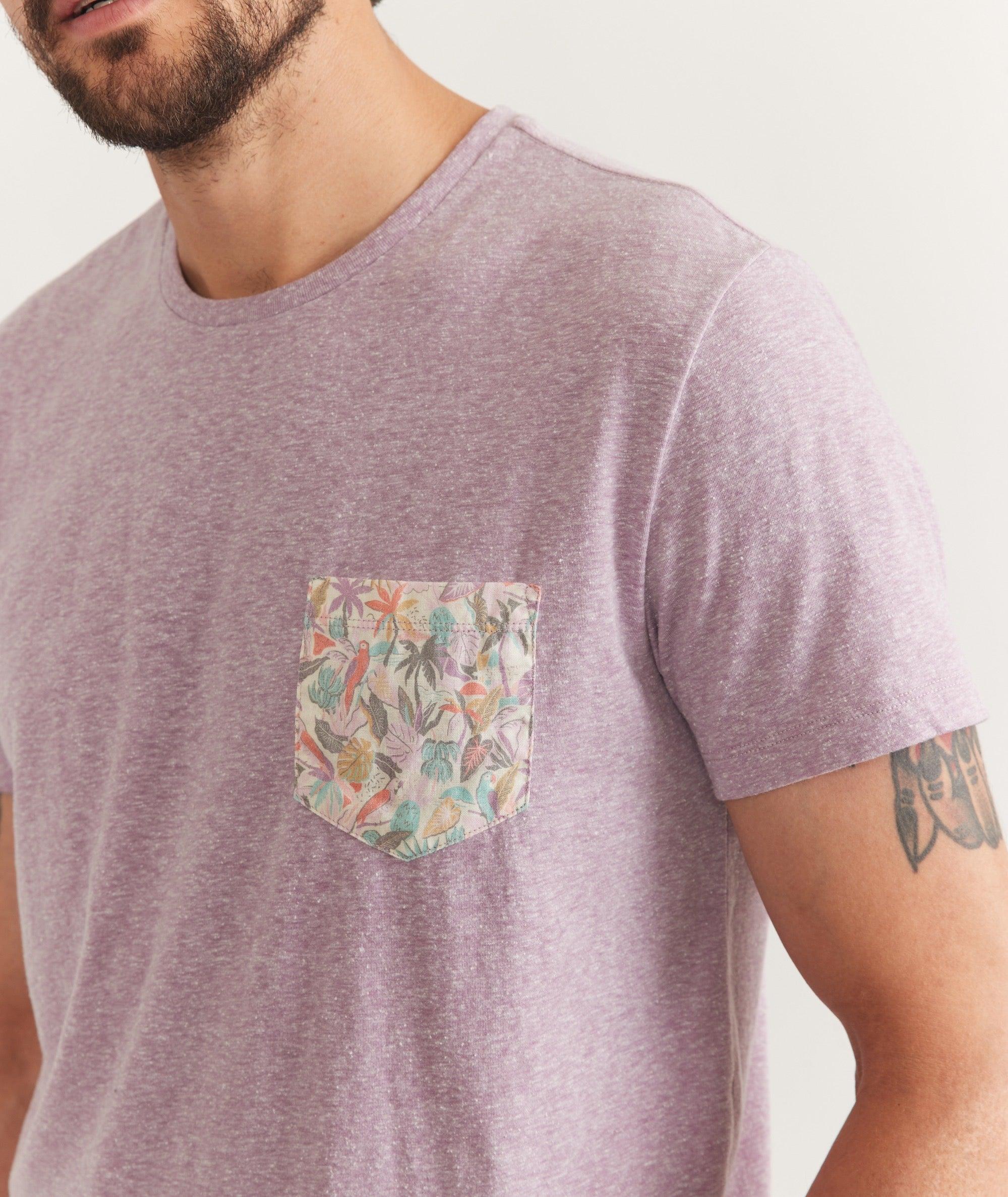 Signature Printed Pocket Tee Product Image