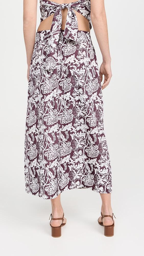 Tibi Recycled Nylon Batik Full Skirt | Shopbop Product Image